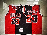 Bulls 23 Michael Jordan Split Black Red 1996-97 Hardwood Classics Mesh Jersey Mixiu,baseball caps,new era cap wholesale,wholesale hats